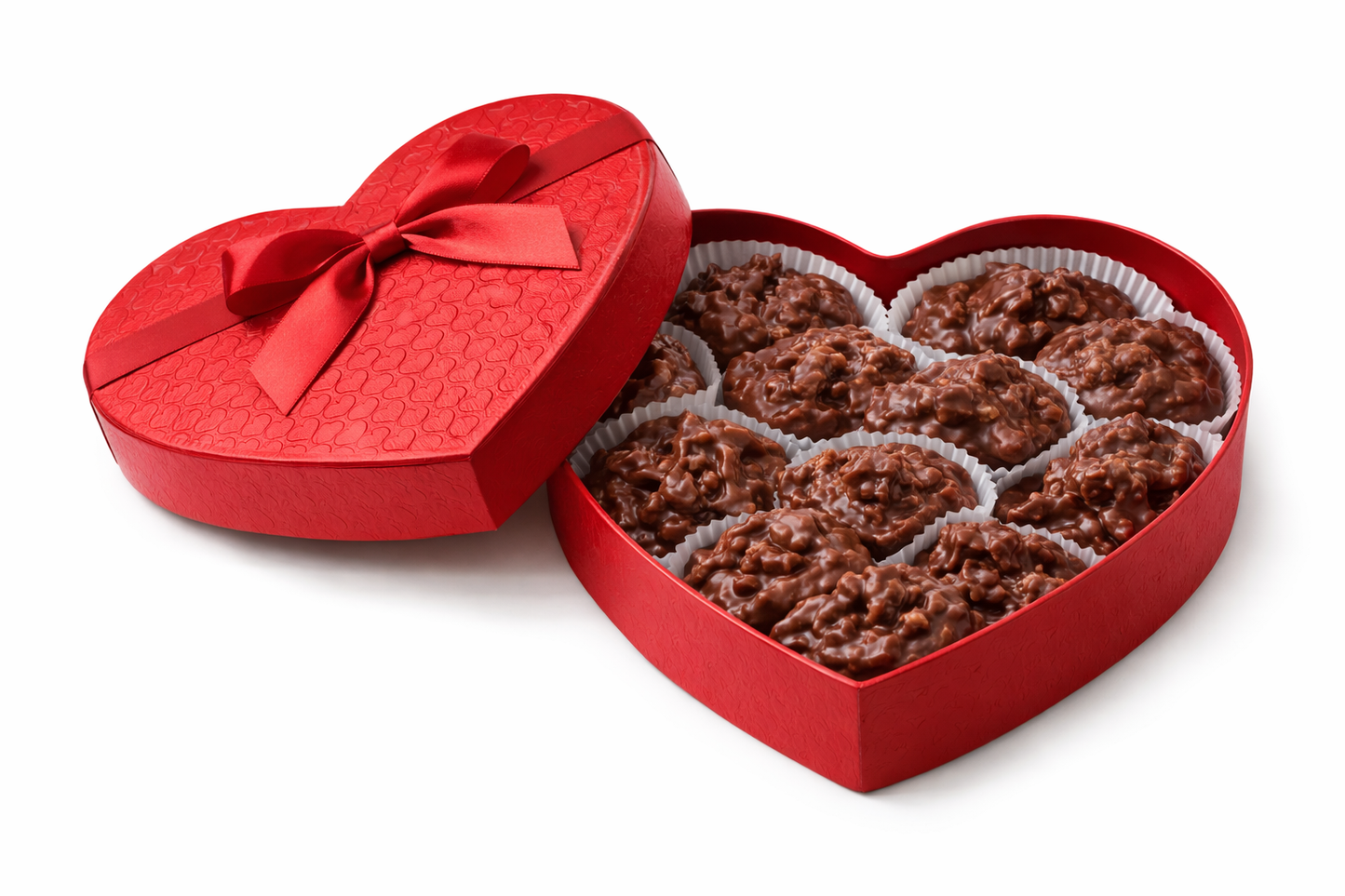 Valentine's Day Chocolate Praline Gift Box